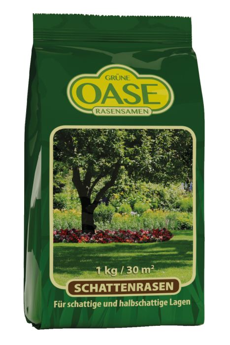 Schattenrasen Rasensamen Saatgut 1kg für 30m²